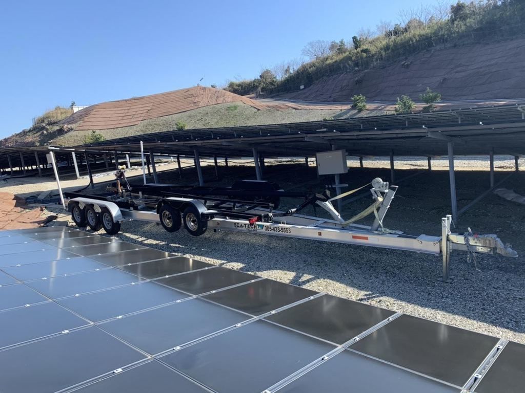 SOUTH FLORIDA TRAILERS MANUFACTURERS TRAILER ST403H NO ENGINE used