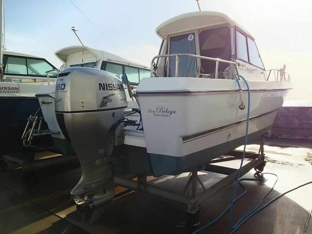 NISSAN WING FISHER-25 船外機 中古艇情報 | Boatflow.jp