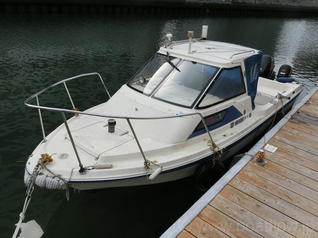 YAMAHA F-20 4スト60馬力 トレーラー付 船検有