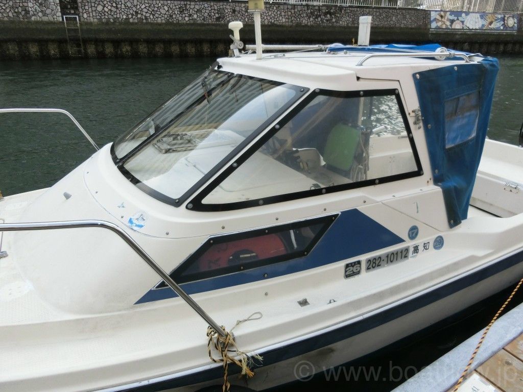 YAMAHA F-20 4スト60馬力 トレーラー付 船検有